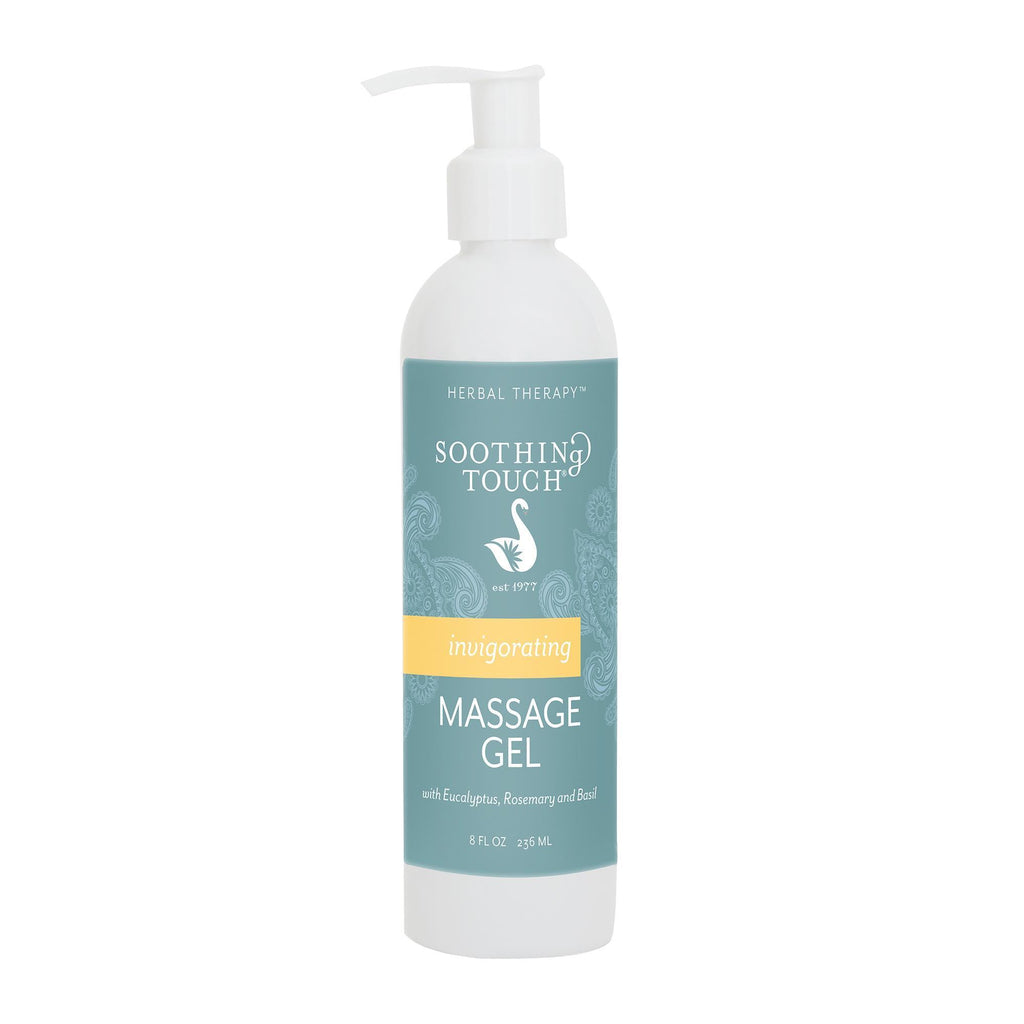 Massage Gels 8oz Soothing Touch Invigorating Massage Gel