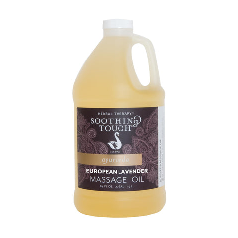 Image of Massage Oils 1/2 gal. Soothing Touch Massage Oil / European Lavender