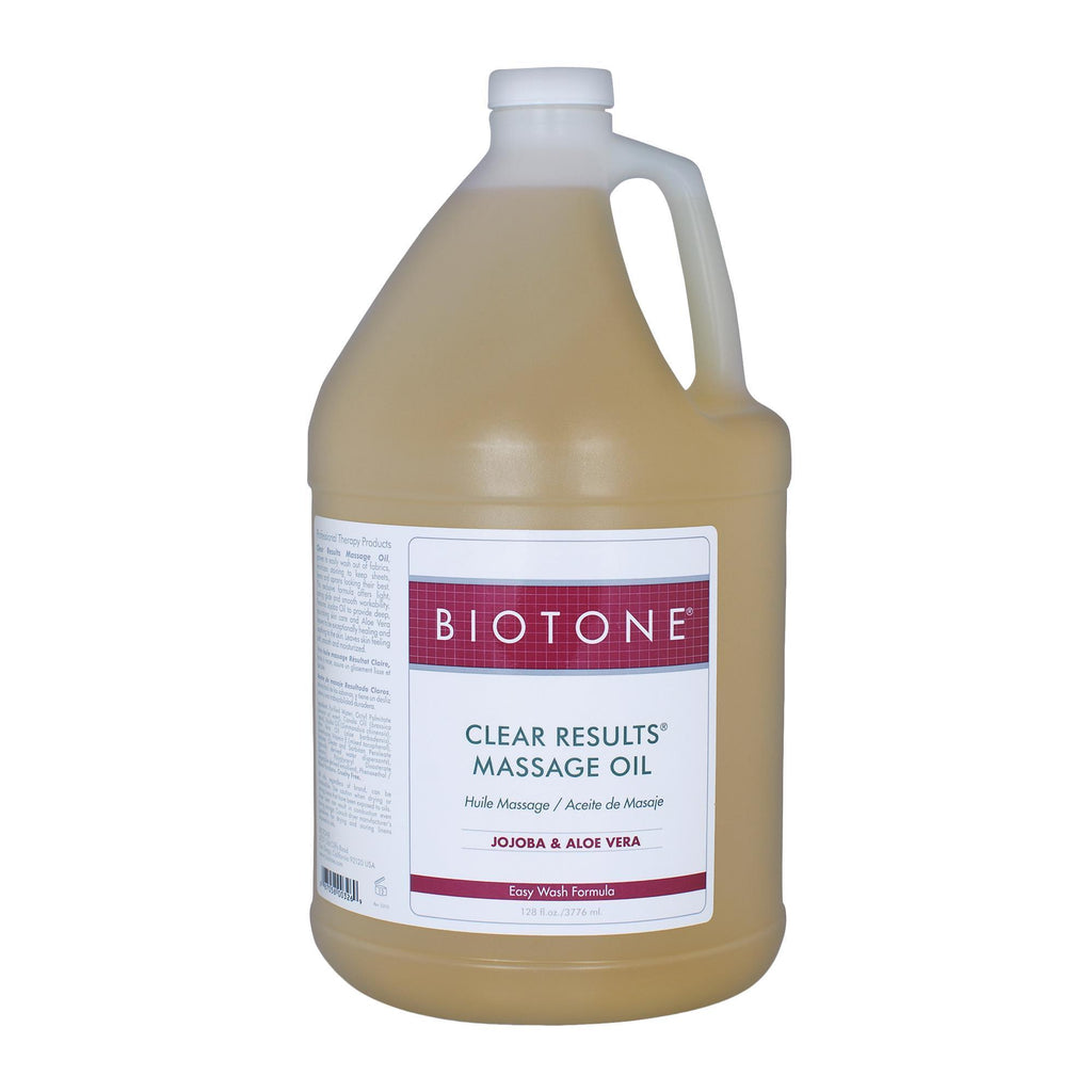 Massage Oils 1 Gal Biotone Clear Results Massage Oil