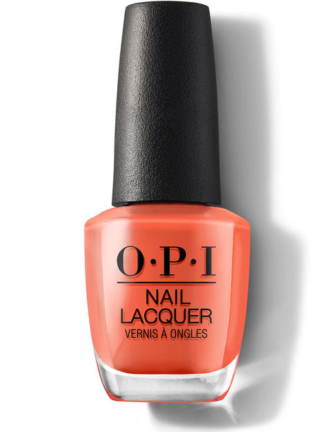 OPI Nail Lacquer, OPI Red, Red Nail Polish, 0.5 fl oz