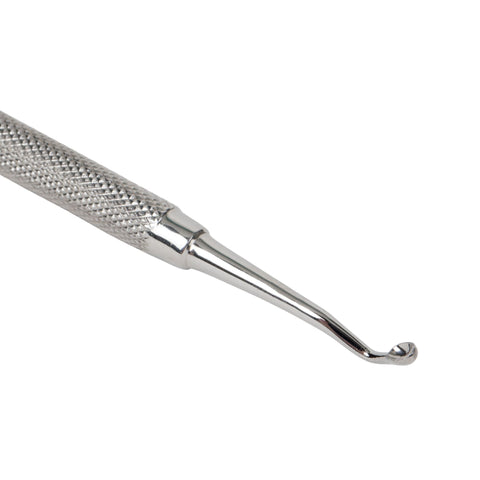 Image of Cuticle Pusher & Scoop, Stainless Steel