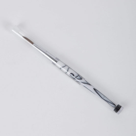 Nail Brushes & Cuticle Pushers Kolinsky Acrylic White Brush  #8