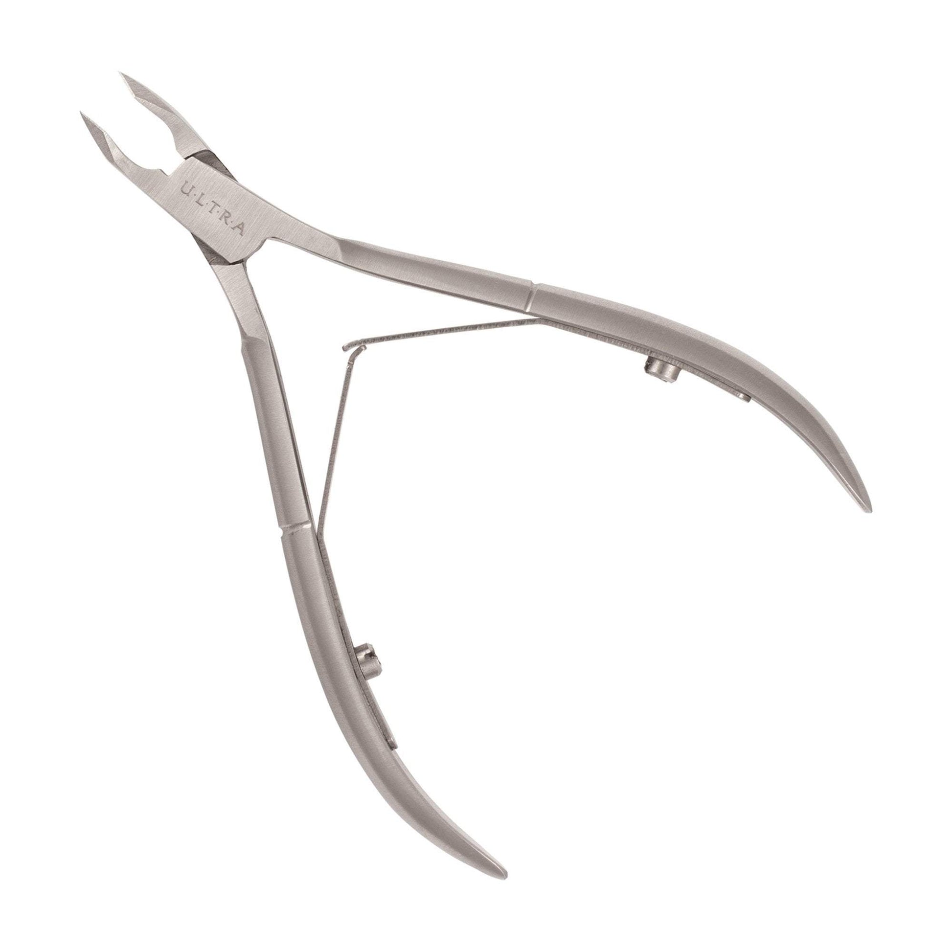 Ultra Cuticle Nipper, Stainless Steel, 1/2 Jaw, Double Spring ...