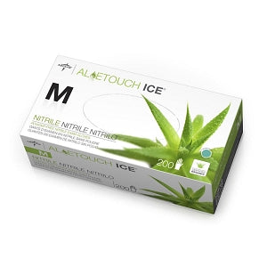 Image of Aloetouch Ice, Green Nitrile Gloves, 200 ct