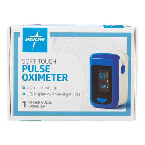 Image of Oximeter Soft Touch Finger Pulse Oximeter