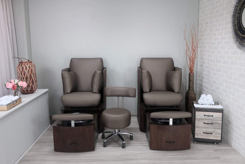 Image of Pedicure Chairs & Spas Belava Dorset Pedicure Spa Chair - Lounge Style