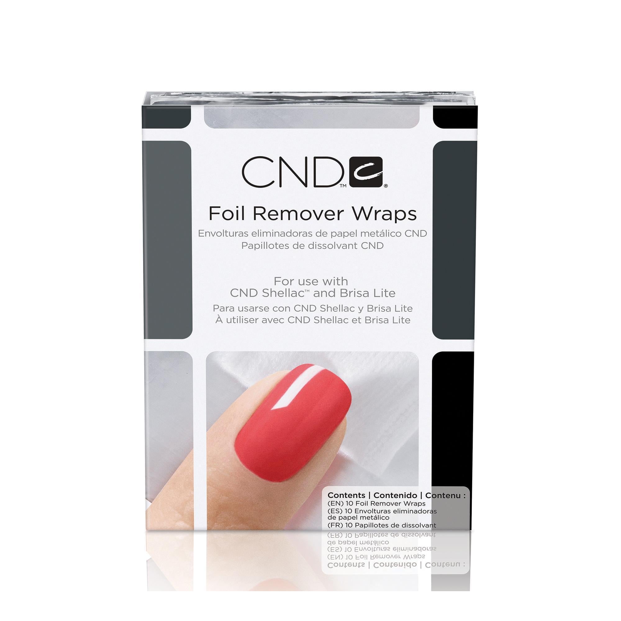 CND Shellac Soak Off Foil Remover Wraps 250 count