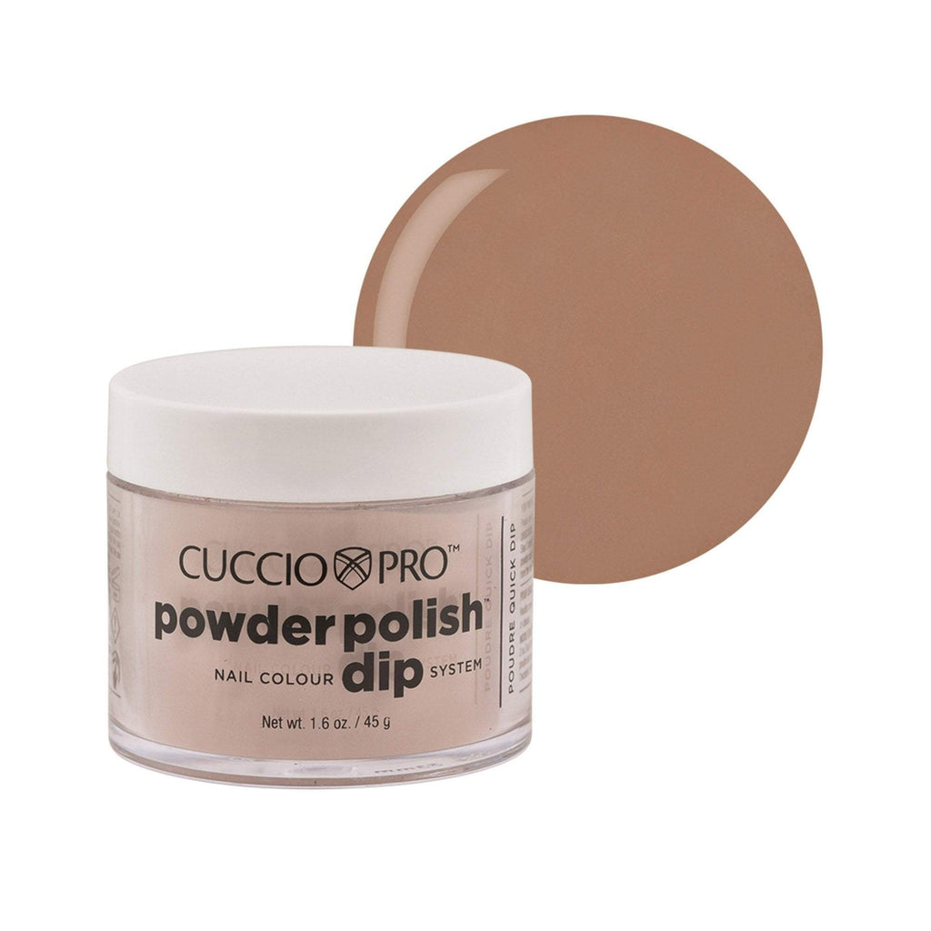 Powder Polish / Dip Polish Amaretto Cream Tan Cuccio Pro Dipping Powder