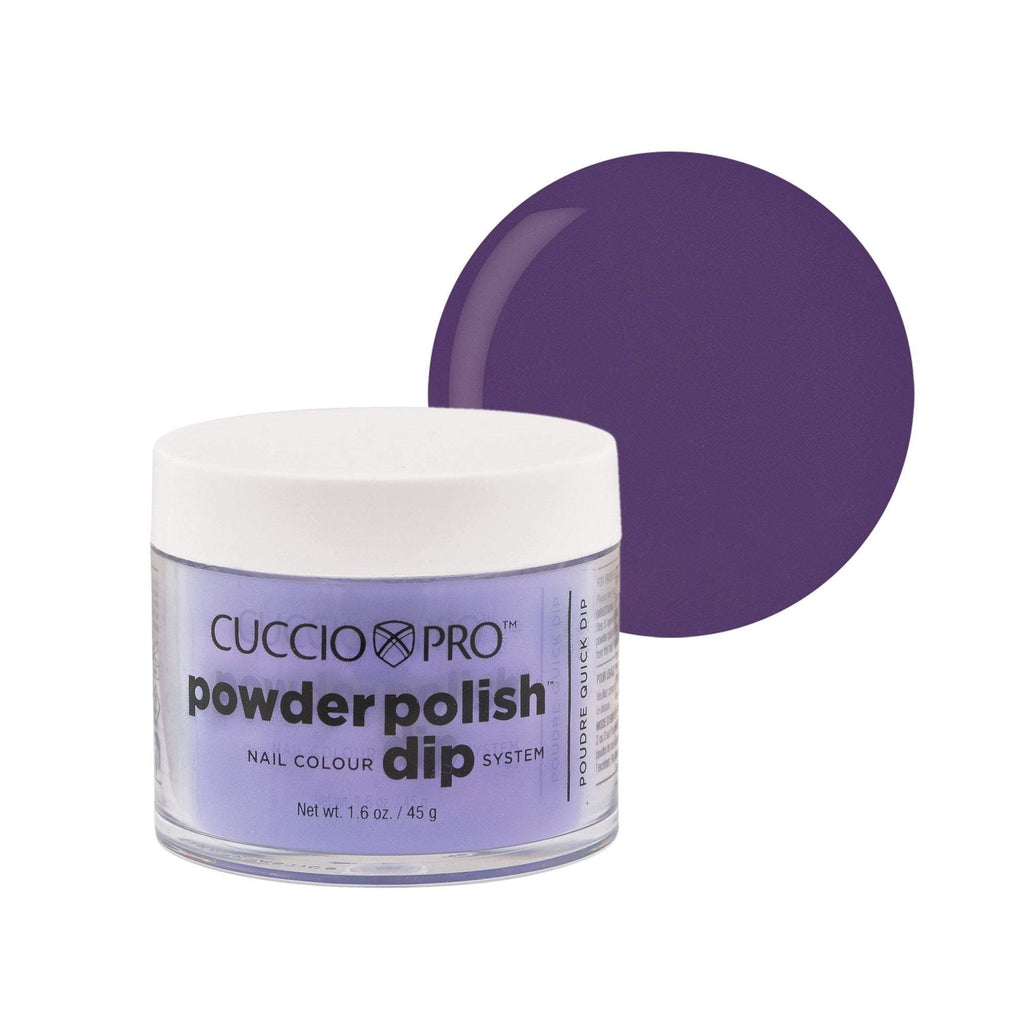 Powder Polish / Dip Polish Bright Grape Purple Cuccio Pro Dipping Powder