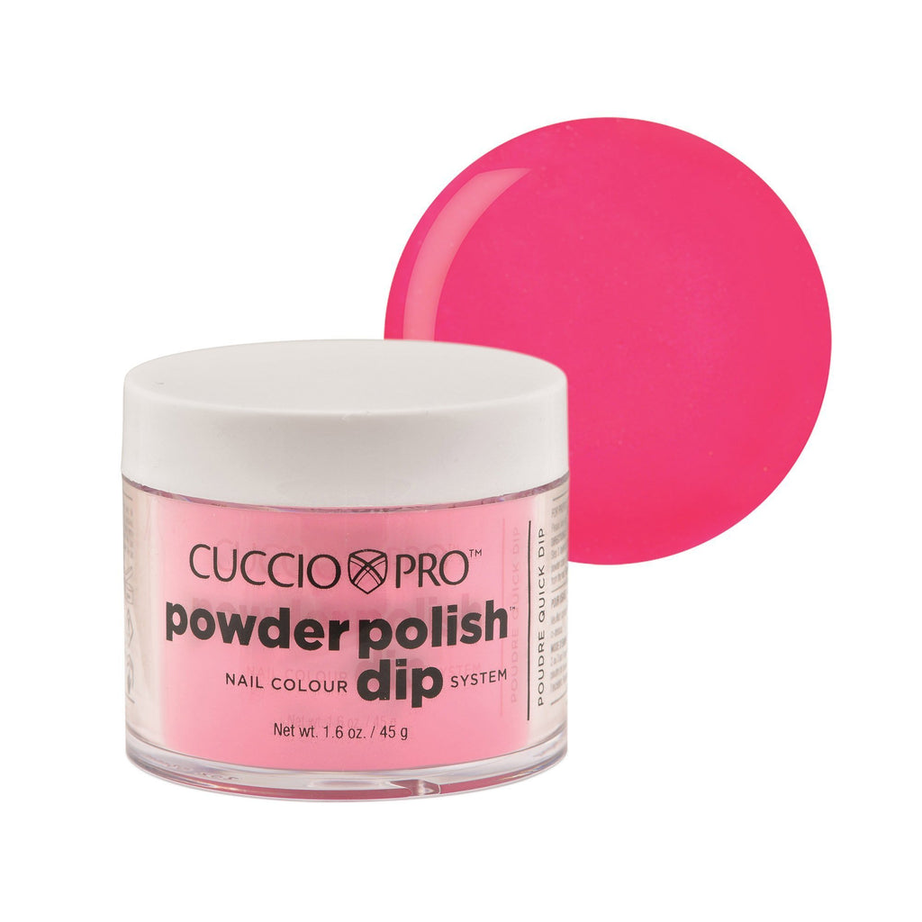 Powder Polish / Dip Polish Bright Pink Cuccio Pro Dipping Powder