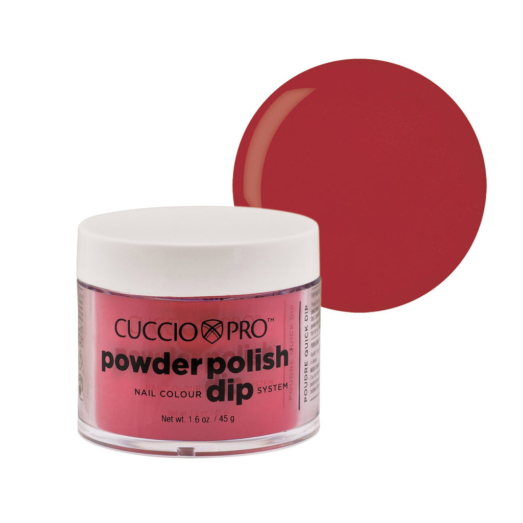 Powder Polish / Dip Polish Candy Apple Red Cuccio Pro Dipping Powder