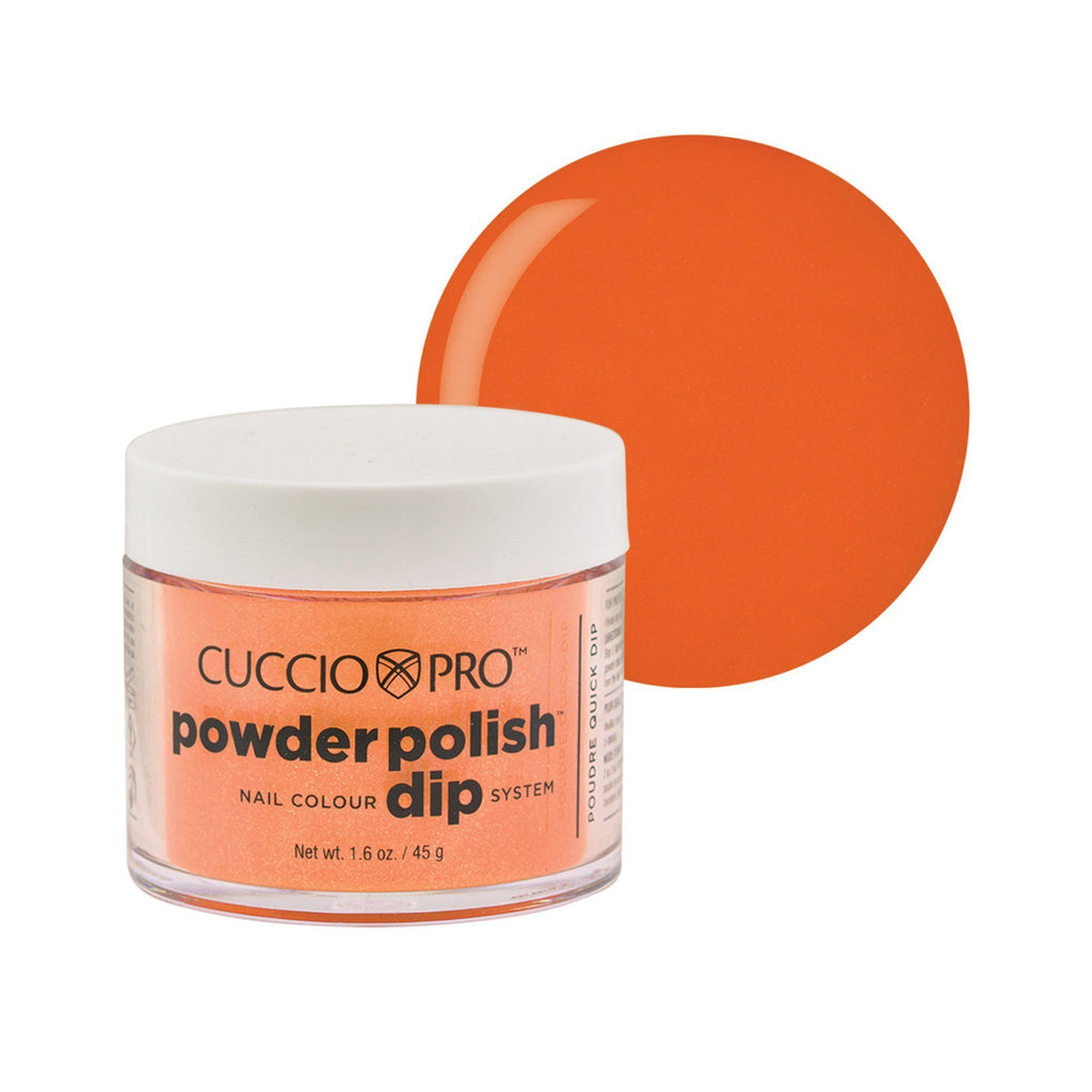 Powder Polish / Dip Polish Carrot Orange Cuccio Pro Dipping Powder