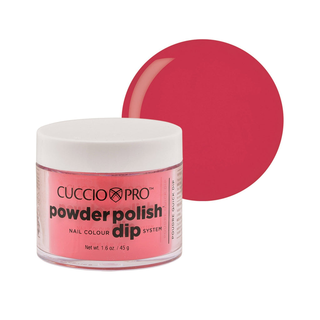 Powder Polish / Dip Polish Cherry Red Cuccio Pro Dipping Powder