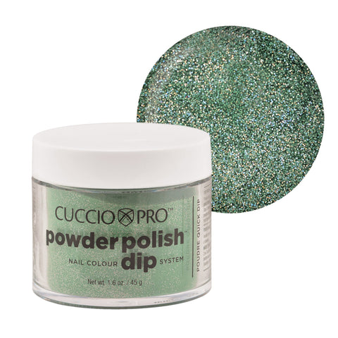 Image of Powder Polish / Dip Polish Emerald wRnbow Mica Cuccio Pro Dipping Powder