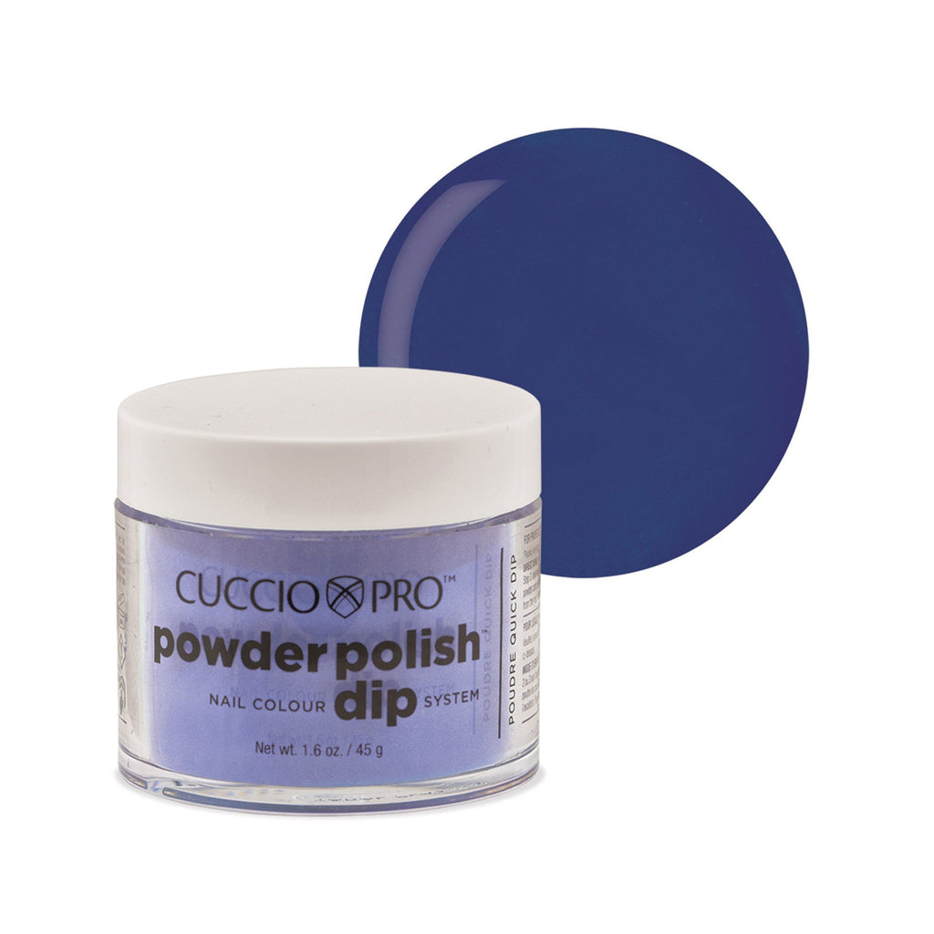 Powder Polish / Dip Polish Ink Blue Cuccio Pro Dipping Powder