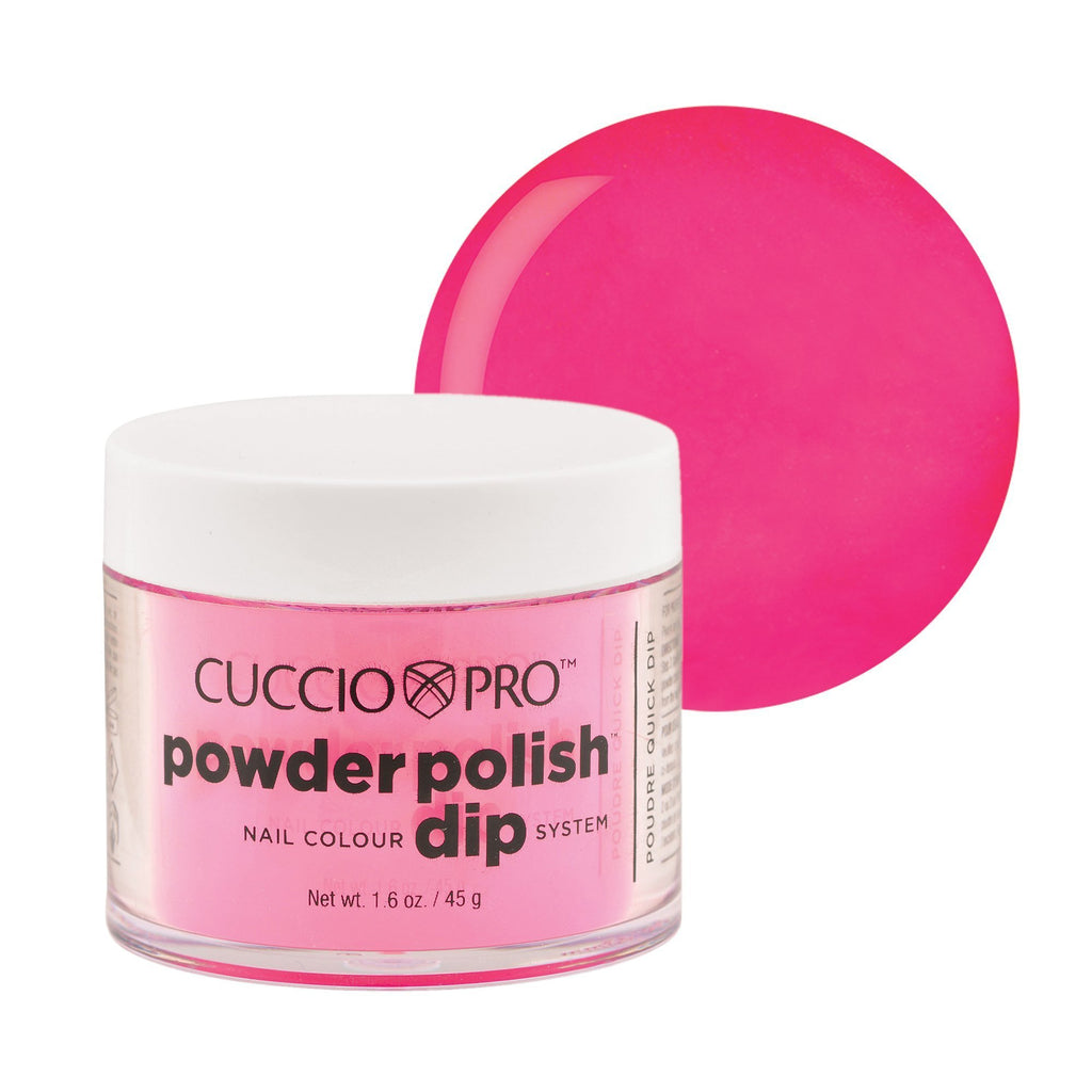 Powder Polish / Dip Polish Neon Pink Cuccio Pro Dipping Powder