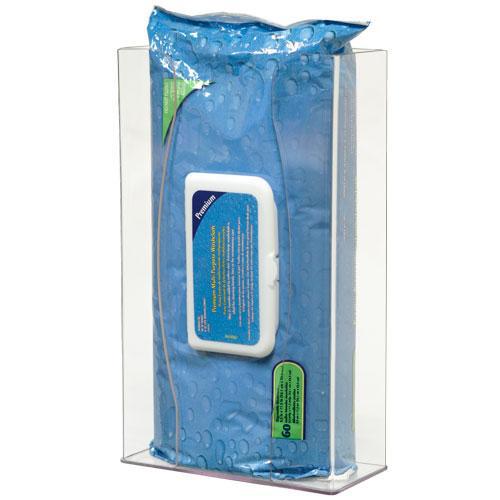 Sanitizing Wipes Dispenser, Tall & Thick, Clear