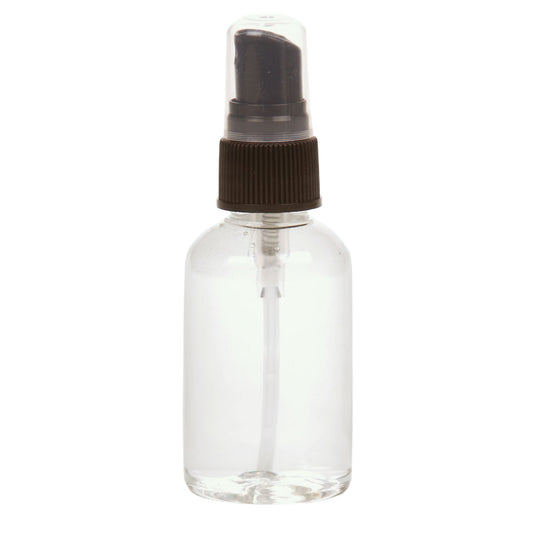 Pumps & Sprayers Clear Bottle w/Fine Mist Sprayer / 2oz