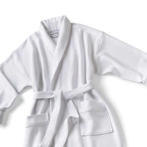 Image of Robes & Wrapes Boca Terry Robe / Knit Waffle Shawl Collar