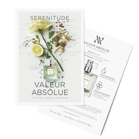 Image of Serenitude Valeur Absolue Fragrance Scent Cards, Confiance