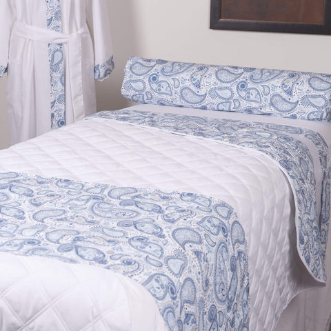 Image of Sheets, Blankets & Accessories Sposh Paisley Collection Blanket