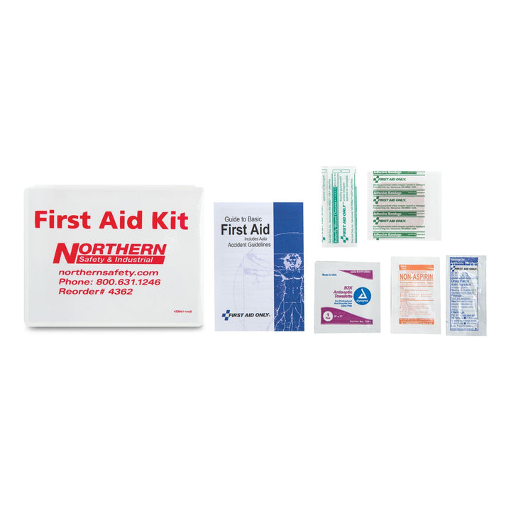 Northern Safety and Industrial 21pc Personal First Aid Kit Universal
