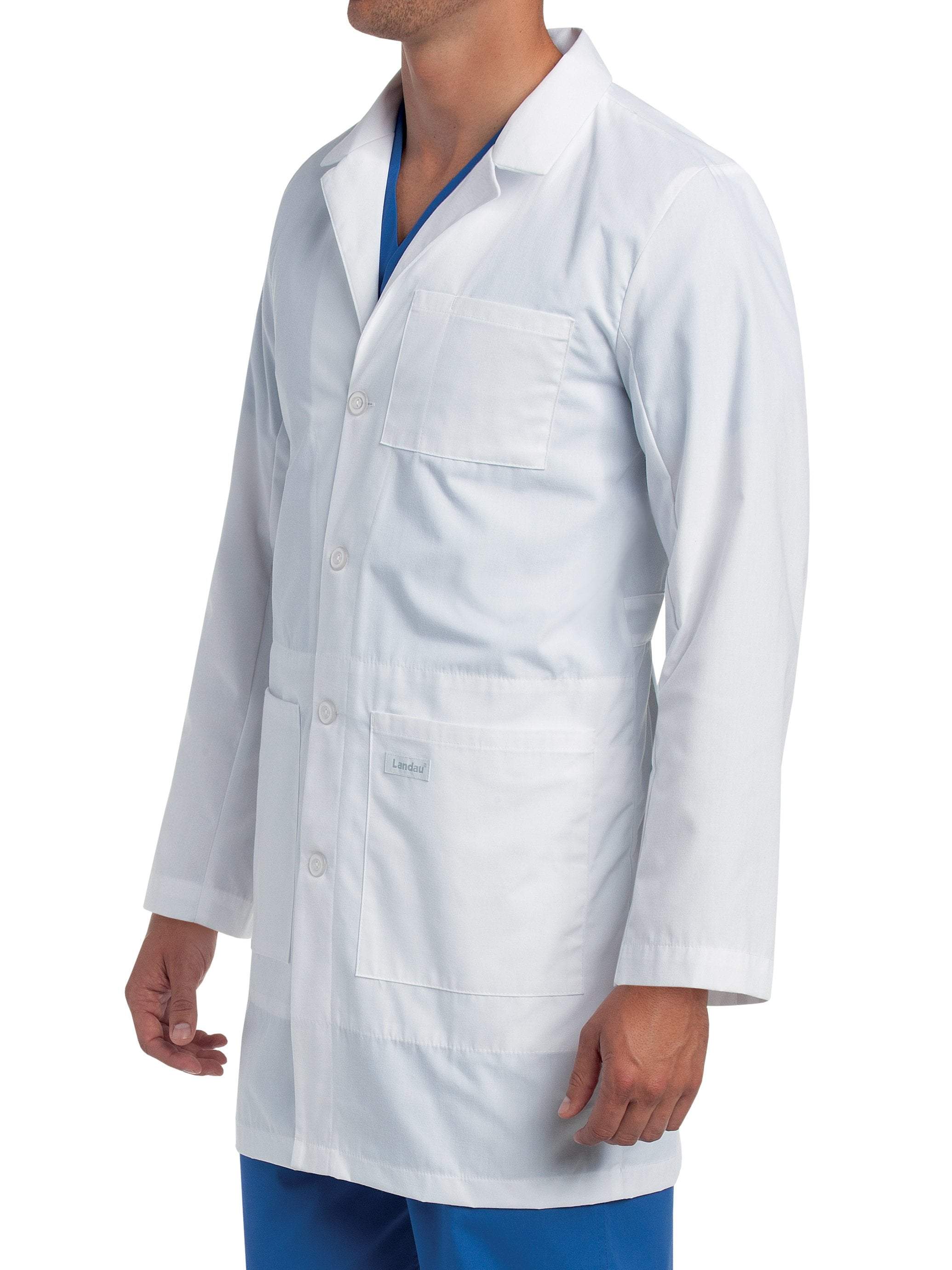 Landau lab coat online