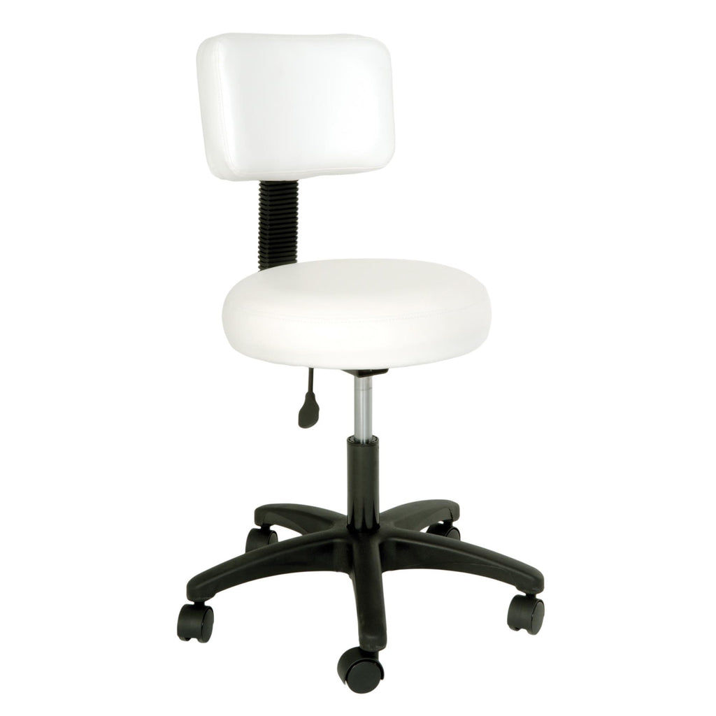 Stools & Step Stools Silhouet-Tone Stool with Backrest / Rounded