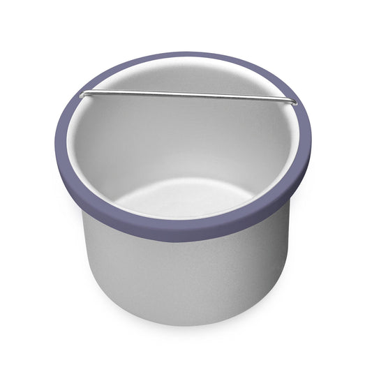 Sunless Tanning & Waxing Equip Satin Smooth Empty Metal Pot