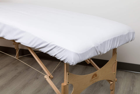 Image of Waterproof Plastic Fitted Table Cover