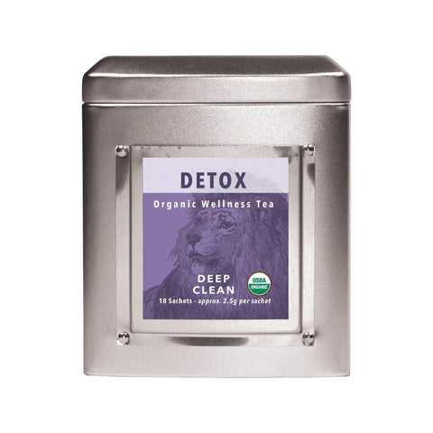 Image of Tea & Snacks 18 Count White Lion Detox (Deep Clean) Tea