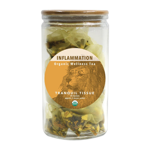 Image of Tea & Snacks 24 ct. White Lion Inflammation (Tranquil Tissue) Tea
