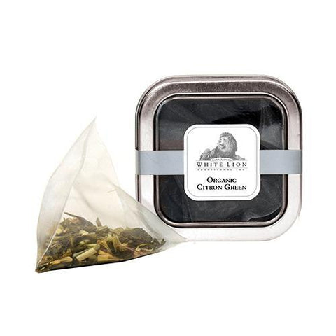 Image of Tea & Snacks 5 ct. White Lion Tea Organic Citron Green