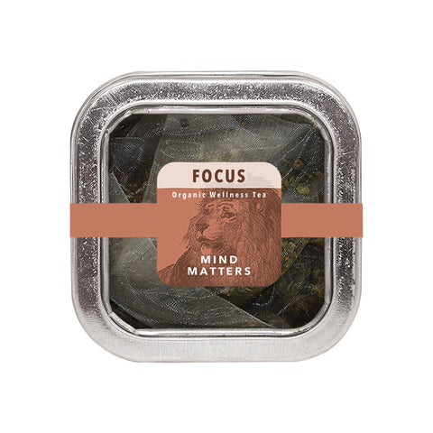 Image of Tea & Snacks 5 ct. White Lion Focus (Mind Matters) Tea