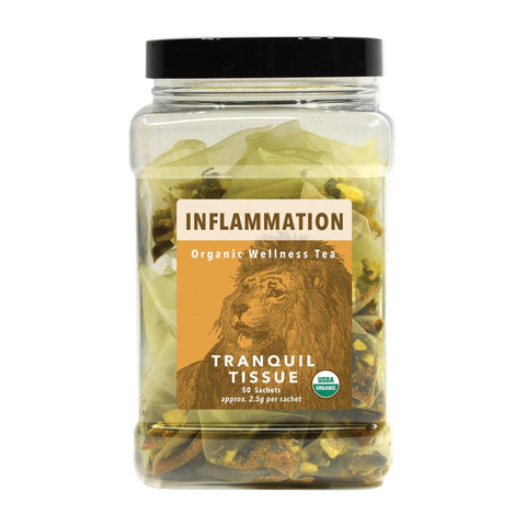 Image of Tea & Snacks 50 ct. White Lion Inflammation (Tranquil Tissue) Tea