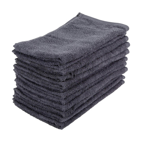 Image of Sposh Treatment Room Terry Hand Towel, 16 x 27, 400 GSM, 12 Ct.