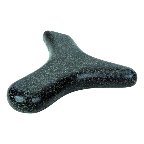 Image of Theratools Soapstone Y Trigger Massage Tool, 5"L x 4"W