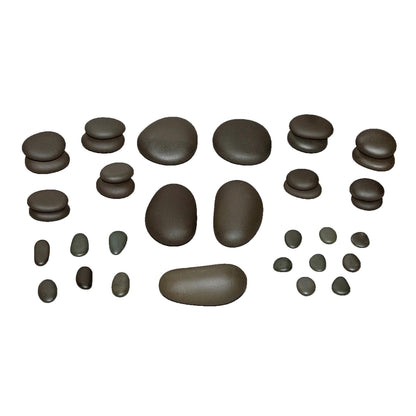Treatment Stones & Salt Stones Theratools Stone Set / Facial / 35pc