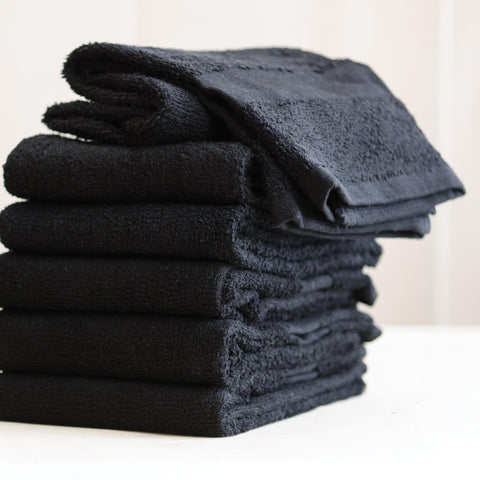 Image of Treatment Towels Black Colorsafe Towel / 6 Pack