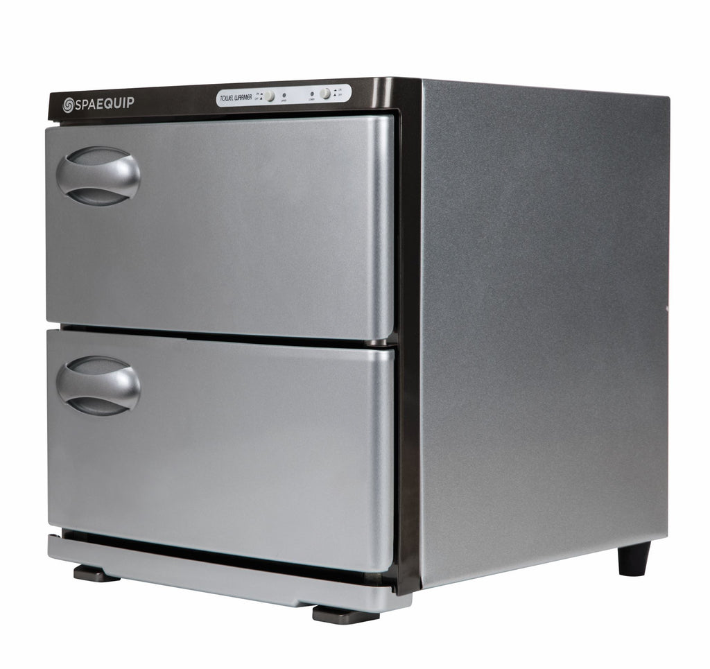 SpaEquip Dual Temperature UV Hot Towel Silver