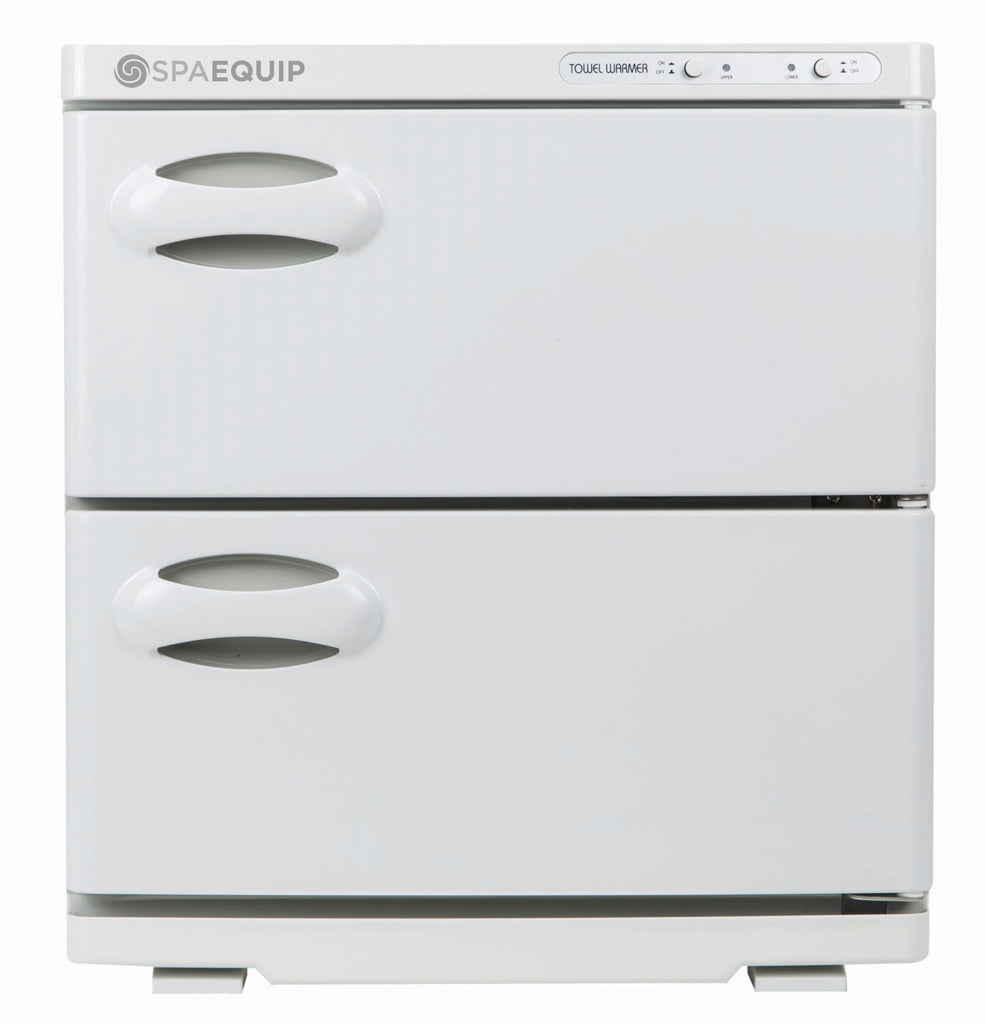 SpaEquip Double UV Hot Towel Cabinet, White – Universal Companies