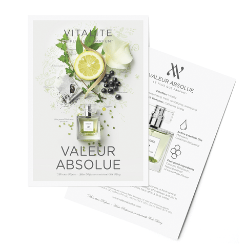 Image of Vitalite Valeur Absolue Fragrance Scent Cards, Confiance