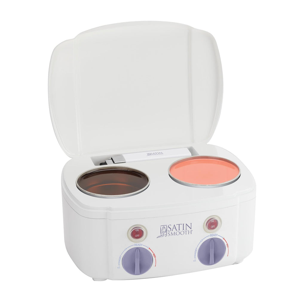 Satin smooth top wax pot