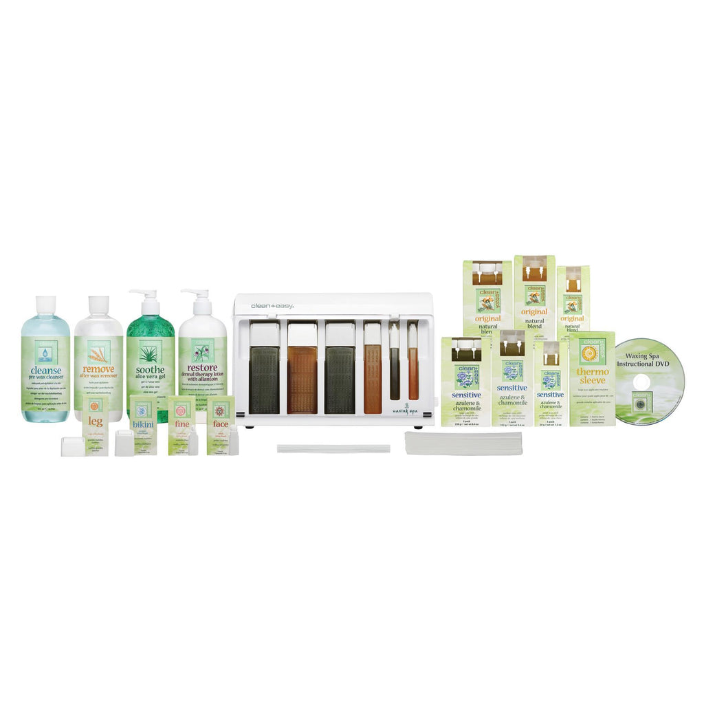 Waxing Starter & Trial Kits Clean + Easy Full Service Kit